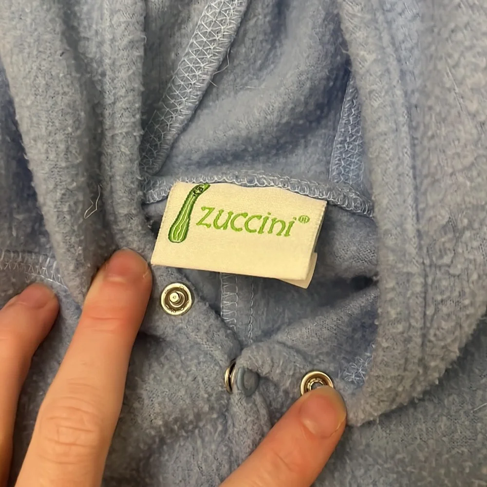 Zuccini Fleece Romper 12months EUC